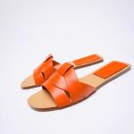 cross strap slide sandals